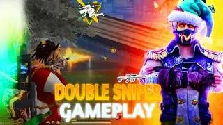 Double Sniper Gameplay | Free Fire Max.