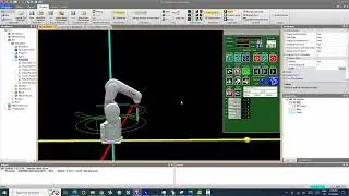 Robot Melfa Programming - Lesson 8: Robot operation -  Cylinder Mode in  RT Toolbox software.