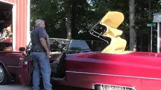 The 68 Cadillac is at a point that I can drive it.