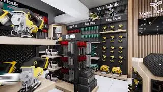 IDE DESAIN INTERIOR TOKO ALAT TEKNIK | INTERIOR TOKO BANGUNAN TERBARU KEKINIAN TAHUN INI