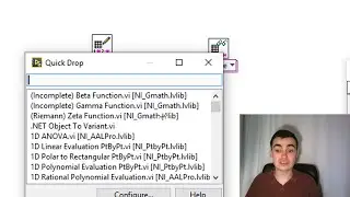 LabVIEW Extension: Creating Quick Drop Shortcuts