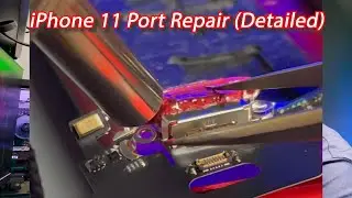 iPhone 11😁 How to replace the Charge Port only (Detailed)