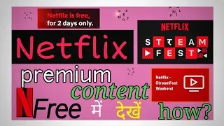 why Netflix is going free in India ?  Netflix stream fest explained || type of gyan!!