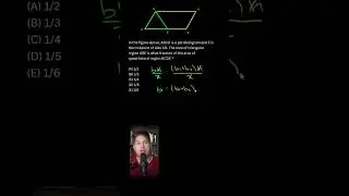 Triangle Vs Trapezoid #gmat #testprep #problemsolved