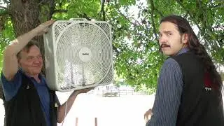 Rock Hand Box Fan2018