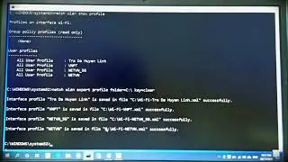 CMD: Find all wi-fi password with only 1 command Windows 10/11
