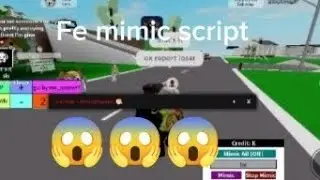 roblox fe mimic script Pastebin💯