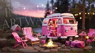 Barbie Camping Bliss 3 Animated Background Looping Videos - SAMPLE