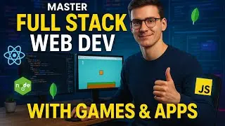 Master Full Stack Web Development With Games & Application