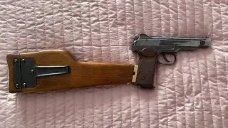 Кобура-Приклад своими руками (АРС Пистолет 🔫 Стечкина заключительная часть 3)