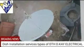 SOLID 4 FEET 120 CM Dish Antenna C Band/ Ku Band Dish Installation Services