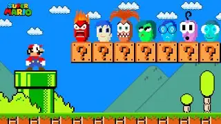 Super Mario Bros., but there are MORE Custom Coin Inside Out 2 Character!