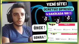 4 DAKİKADA 100 TAKİPÇİ -  TİKTOK TAKİPÇİ ARTTIRMA 2022
