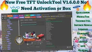 New 2023 QC UnlockTool|Latest FRP TFT Unlocker Tool V1.6.0.0|Vivo New Security Mi Cloud Sideload