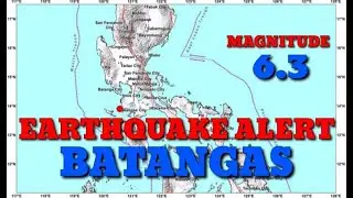 Breaking News Earthquake alert Batangas Magnitude 6.3 December 25,2020|Jhervie Channel
