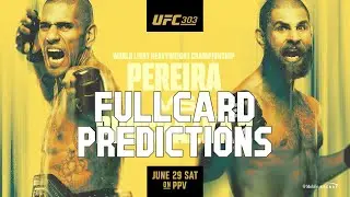 UFC 303 Pereira vs Prochazka 2 Full Card Prediction and Betting Breakdown!