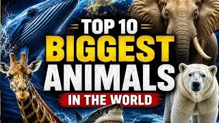 Top 10 Biggest Animals in the World | Largest Animals Ever Found 🌎