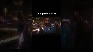 “The game is fixed” 