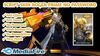 SCRIPT SKIN ROGER PRIME NO PASSWORD FULL VOICE || BACKUP FILE ROGER