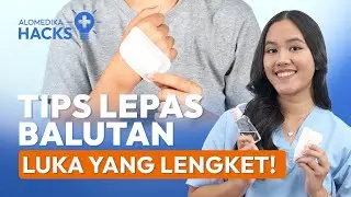 Trik Melepas Balutan Luka yang Lengket