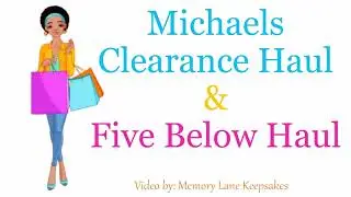 Michaels Clearance & Five Below Shopping Haul 2023