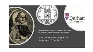 Brexit, the Roman Empire, and Shakespeare's Cymbeline