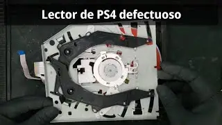 Reparando una PS4 con problemas en el lector de disco y una tonelada de polvo