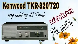 How to Repair no transmit output Repeater TKR-820|TKR-720