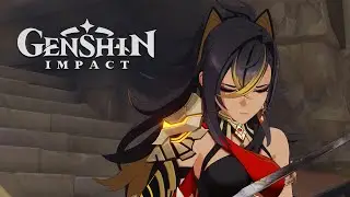 Dehya Cutscene Story Quest 4K | Dehya & Kusayla Backstory Genshin Impact 3.5