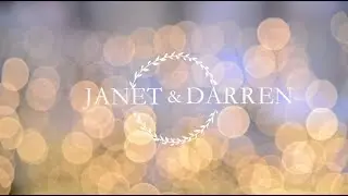 Janet & Darren Wedding Highlight