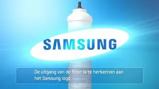 Een externe waterfilter van de Samsung side by side koelkasten vervangen.