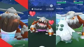 LEGENDARY HEATRAN POKESMON - THE FIRE AND STEEL HEATRAN CALDEIRA