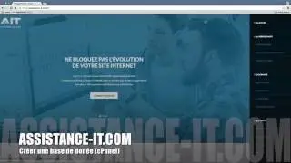 AIT - Créer une base de donnée (cPanel)