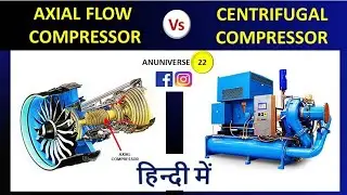 Axial Flow Compressor and Centrifugal Compressor Difference
