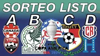 ESTOS SON LOS GRUPOS DE LA COPA AMÉRICA 2024