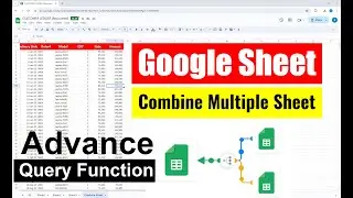 Advance Google Sheet Formula Combine Multiple Sheet into Master Sheet with Dynamic Update