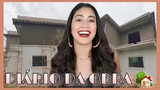 DIÁRIO DA OBRA #32 REBOCO DO SEGUNDO ANDAR QUASE PRONTO (PARTE EXTERNA)!