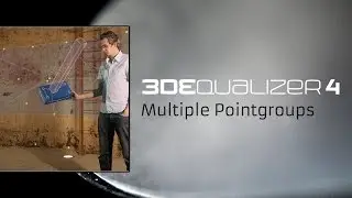 3DEqualizer4 [basic] - Multiple Pointgroups