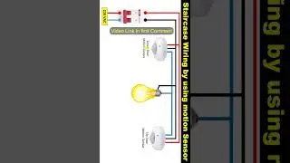 Motion Sensor Connection for Staircase 