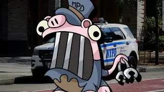 Officer Hoggers - Metromover Island