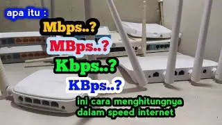 WHAT IS Mbps MBps Kbps KBps WIFI ??HOW TO CALCULATE @Anton Information version