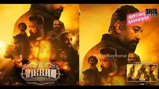 Vikram Movie poster | Kamal Haasan | Lokesh Kanagaraj | vijay sethupathi | Photoshop Tutorial