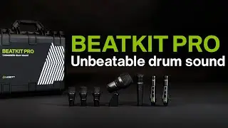 BEATKIT PRO Premium Drum Microphone Set - Product Video and Sound Samples by LEWITT