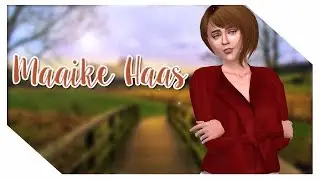Maaike Haas 👗 Sims 4 townie makeover