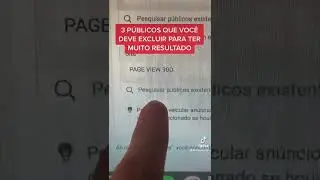3 públicos que você sempre deve excluir para ter muito resultado