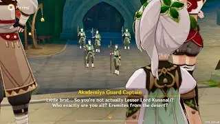 Isak Pretends to be Kusanali to Lure the Akademiya Guards- Akasha Pulses, the Kapla Flame Rises