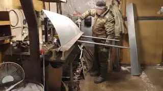 Листогиб из рельс. Полезная самоделка из чермета.