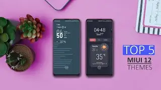 Top 5 MIUI 12 Themes | Exceptional and Unique MIUI 12 Themes With Advanced Customization 🔥🔥