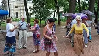 Танцы в парке после сильного дождя 💃г. Калуга 18 июля 2021 г. 