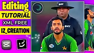 How to Edit Cricket Video like IZ_Creation | Baloch Editz #cricketvideoediting
